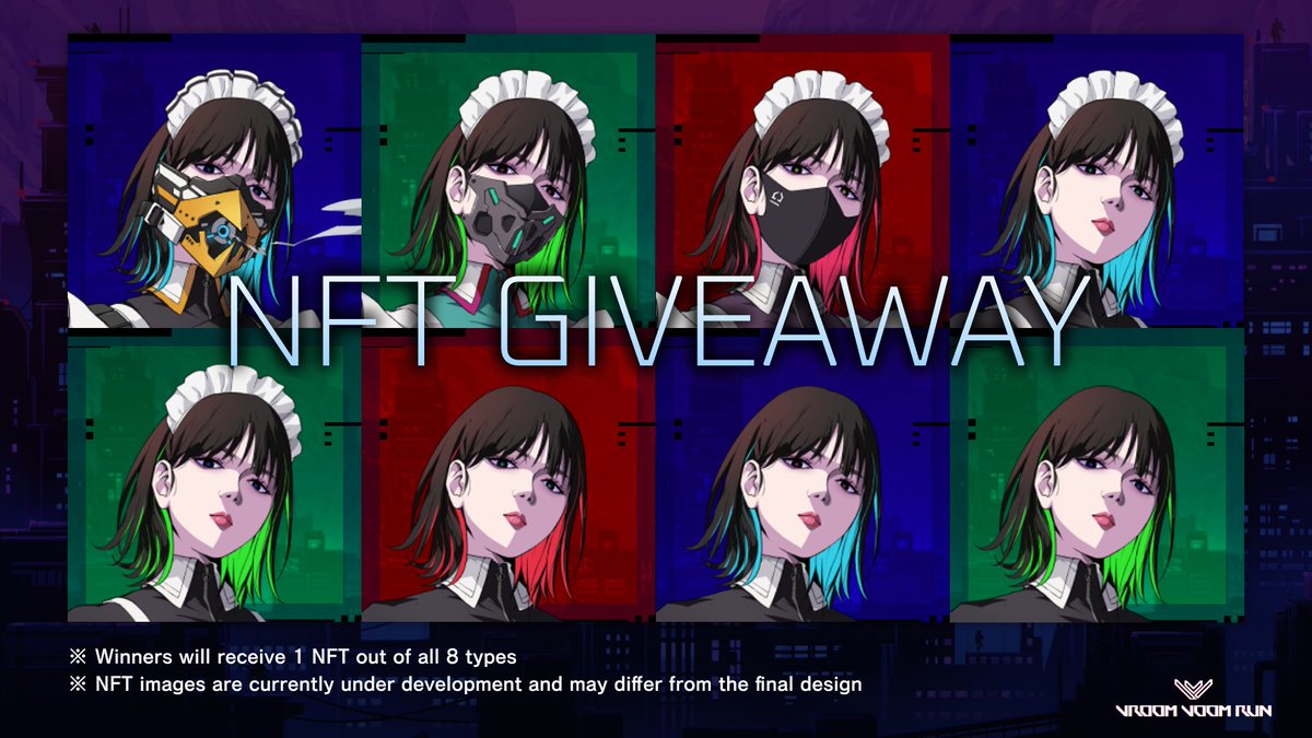 🎁 Giveaway【Part 2】🎁

Total of 8 Petra NFTs will be given away!

▼ Conditions
✅Follow
<a href="/vvr_JP/">【公式】Vroom Voom Run</a>
<a href="/vvr_GL/">Vroom Voom Run</a>
✅RP&amp;❤️

⏰UNTIL 8/21 11:59(UTC+9)

#VroomVoomRun