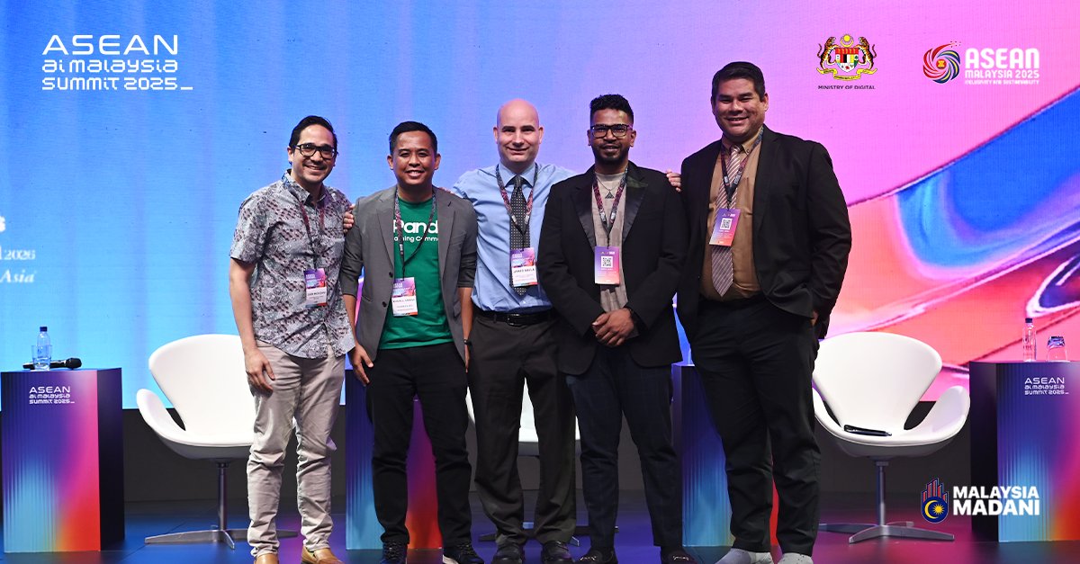 ASEAN AI Malaysia Summit 2025 tweet media