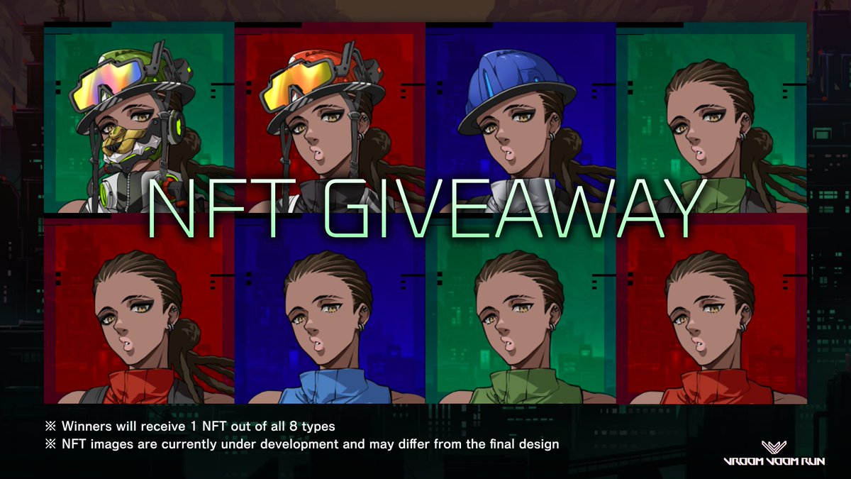 Vroom Voom Run (@vvr_gl) on Twitter photo 🎁 Giveaway【Part 6】🎁
Total of 8 Barbara NFTs will be given away!
▼ Conditions
✅Follow
<a href="/vvr_JP/">【公式】Vroom Voom Run</a>
<a href="/vvr_GL/">Vroom Voom Run</a>
✅RP&❤️
⏰UNTIL 8/21 11:59(UTC+9)
#VroomVoomRun 🎁 Giveaway【Part 6】🎁
Total of 8 Barbara NFTs will be given away!
▼ Conditions
✅Follow
<a href="/vvr_JP/">【公式】Vroom Voom Run</a>
<a href="/vvr_GL/">Vroom Voom Run</a>
✅RP&❤️
⏰UNTIL 8/21 11:59(UTC+9)
#VroomVoomRun