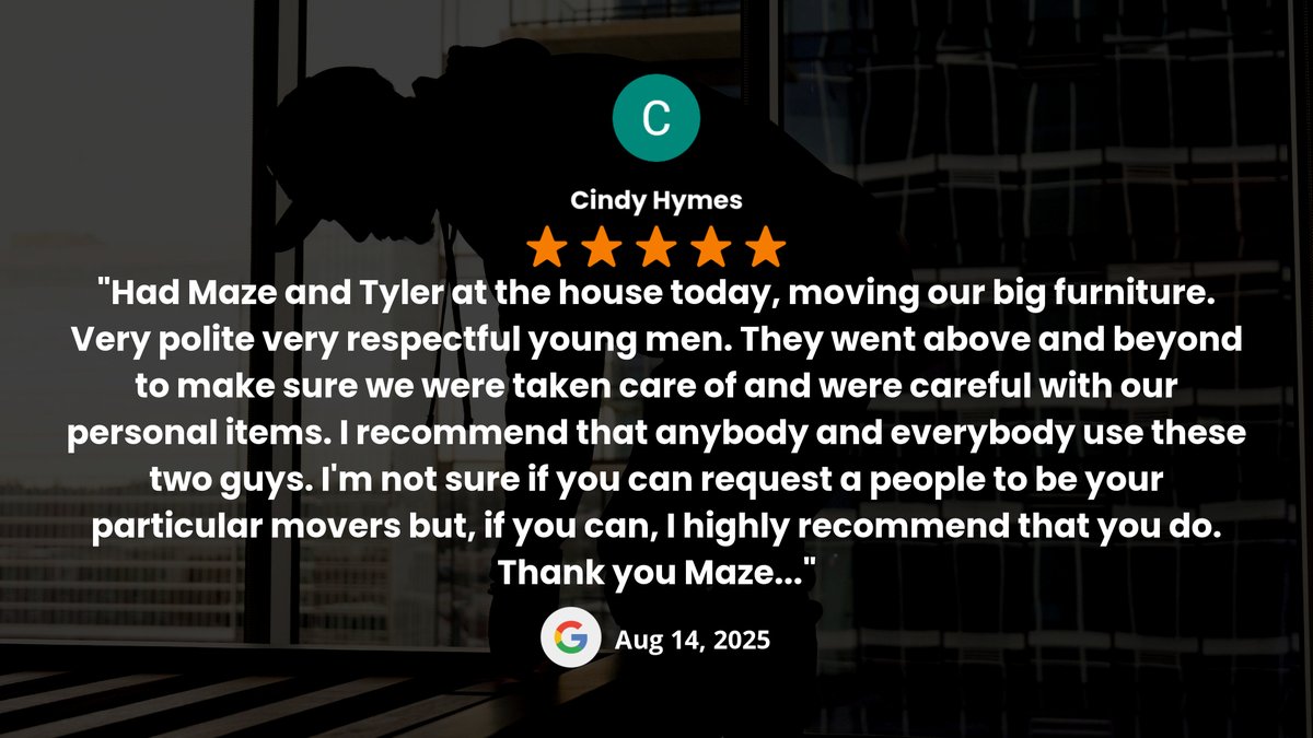 moving_denver's tweet image. New 5 star review 🤩 Ready for your move? Book the proz!
#MovingProz #MovingCompany