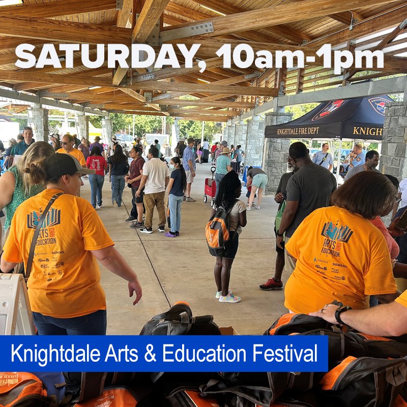 ABC11Together's tweet image. See you tomorrow at the @KdaleNC Arts &amp;amp; Education Festival! abc11.com/post/knightdal…