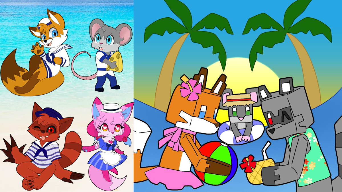 Rockoon from TOME: VTuber! 🦝💣 (@rockoontoon) on Twitter photo My friends and I are taking over tomorrow's Go Fast Friday for some
🏖🌴MINECRAFT SUMMERTIME SHENANIGANS! 🌴☀
Hope ya join us at 5pm ET / 2pm PT!
YouTube and Twitch lenks below!
<a href="/CherryTheFairy4/">Cherrina44🍒</a> <a href="/starofthearcane/">Mikoto 🌟🍁</a> <a href="/RINGT4IL/">Ringtail 🦝💜 VTuber</a> <a href="/YTMidnaTP/">MidnaTP☁️😇🦊VA/Vtuber</a> <a href="/MetabilisFlora/">Metabilis</a> <a href="/Sweet_Mintality/">Mintie -Comms OPEN-</a> My friends and I are taking over tomorrow's Go Fast Friday for some
🏖🌴MINECRAFT SUMMERTIME SHENANIGANS! 🌴☀
Hope ya join us at 5pm ET / 2pm PT!
YouTube and Twitch lenks below!
<a href="/CherryTheFairy4/">Cherrina44🍒</a> <a href="/starofthearcane/">Mikoto 🌟🍁</a> <a href="/RINGT4IL/">Ringtail 🦝💜 VTuber</a> <a href="/YTMidnaTP/">MidnaTP☁️😇🦊VA/Vtuber</a> <a href="/MetabilisFlora/">Metabilis</a> <a href="/Sweet_Mintality/">Mintie -Comms OPEN-</a>