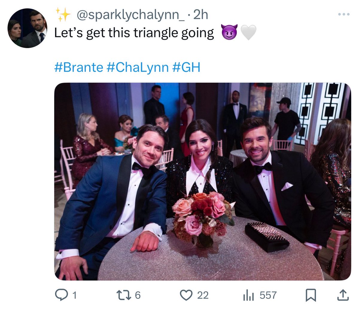 WillowAndChase's tweet photo. That page is disgusting as fuck nope brante and chalynn won’t be the real triangle it will be rape bitch with the incident man who are married to lulu and willow Dante who is a Married man to Lulu and Willow is married to chase this bitch white BLQ can die #GH https://t.co/DTDEzPT0Uh
