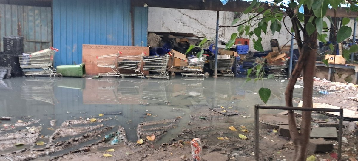 sumitsumiti's tweet photo. @SMARTBazaarIn @SMARTBazaarIn #HappyIndependenceDay2025 even on 79th independence day, we still haven't got independence from poor sanitation work environment. This is not a sewer drain but unloading area of Smart Bazaar in Indirapuram Ghaziabad. Dated 15th Aug 25 https://t.co/R94Q4gwwKA