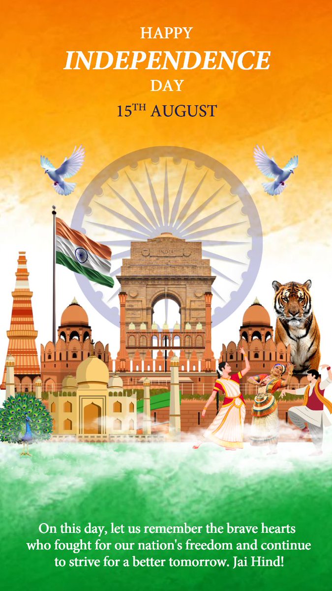 levajar7's tweet photo. Wishing all Indians a Happy Independence Day 🫡

Jai Hind 🇮🇳 https://t.co/HLX2mkaBVZ