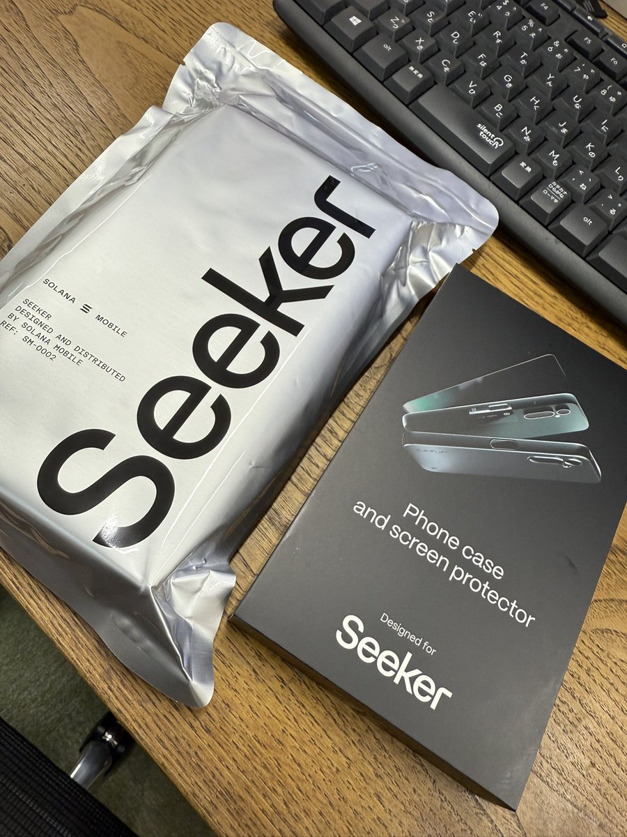 marugongo's tweet photo. 到着
#solana #seeker #ソラナモバイル https://t.co/ohXY0ynTAx
