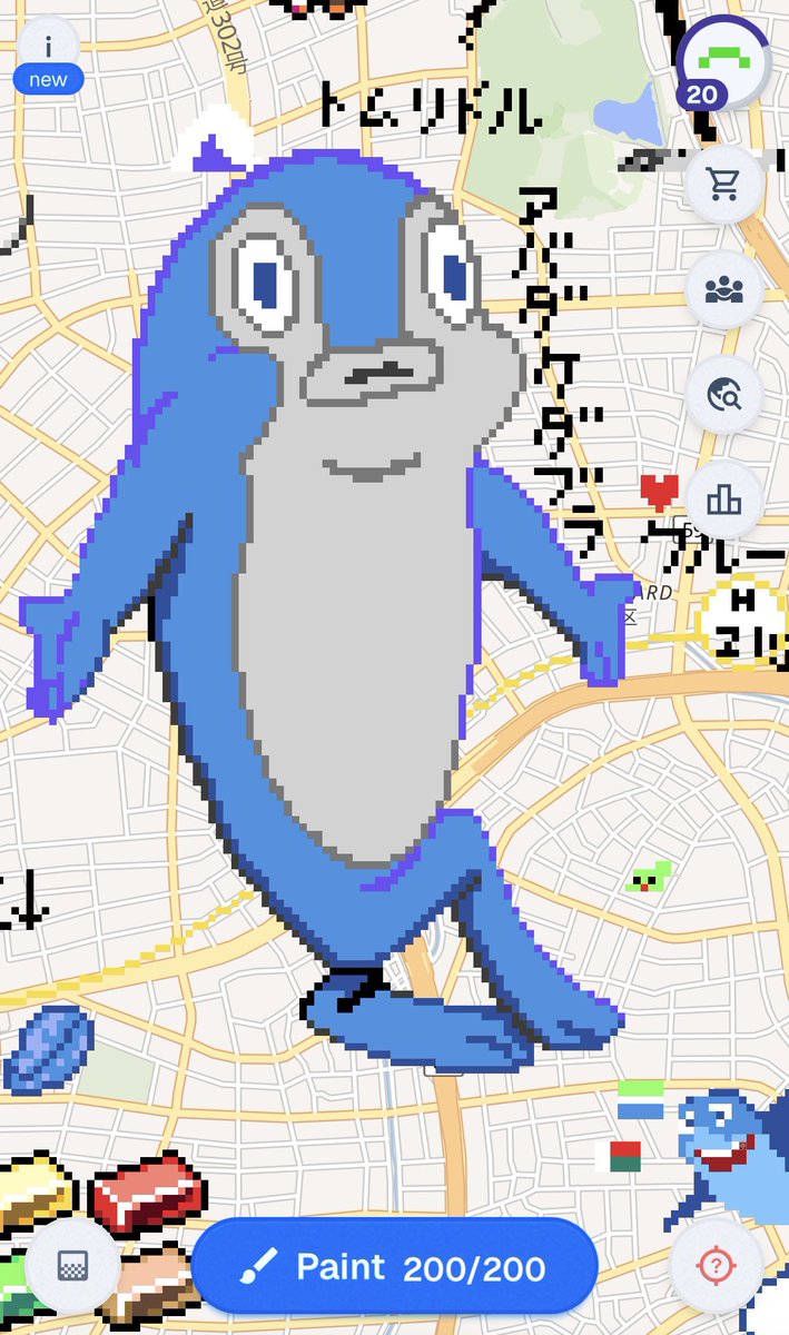 qth0_e's tweet photo. 出来ちまったなあ、例の魚が
色塗り協力してくれた方々ほんとありがとう https://t.co/y9s2T66kXb
