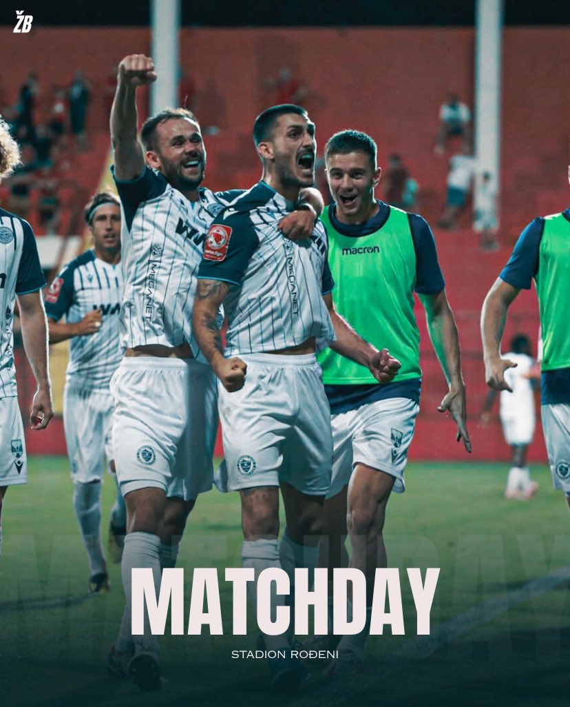 MATCHDAY IN MOSTAR! 🔵⚪️