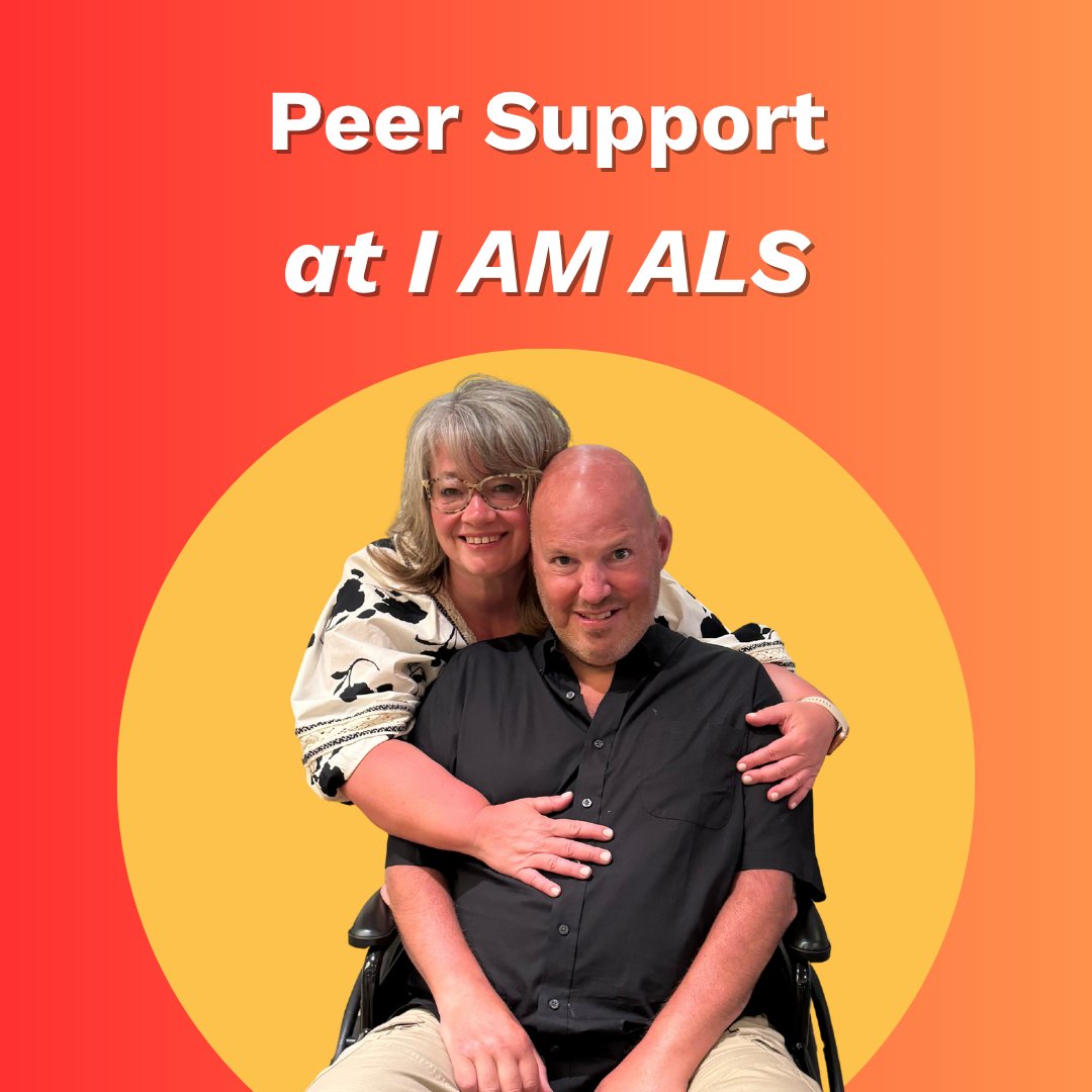 ALS can be overwhelming. You learn a lot in a very short time, and you can find yourself in some difficult, painful situations. Helping others can help you draw meaning out of painful experiences. See how you can get involved in our peer support programs: bit.ly/3FBR1mx