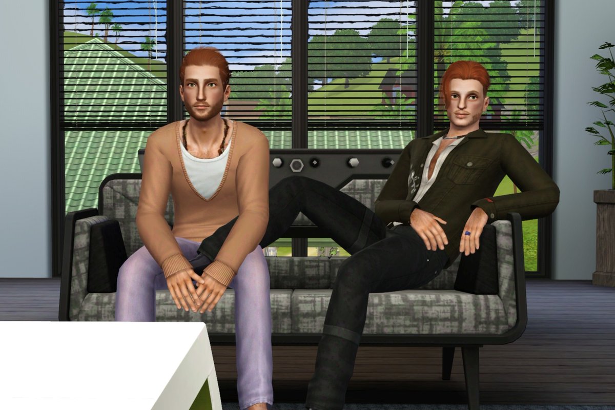 simmer_ari's tweet photo. Oh yes... the Frio brothers are with everything! Jared is a party-goer who has chaos in his life while Connor is a golden retriever guy who hopes to magically bump into the boy of his dreams, who really has his head in the clouds? #TS3 #SunsetValley https://t.co/Eo90LK6Q6H