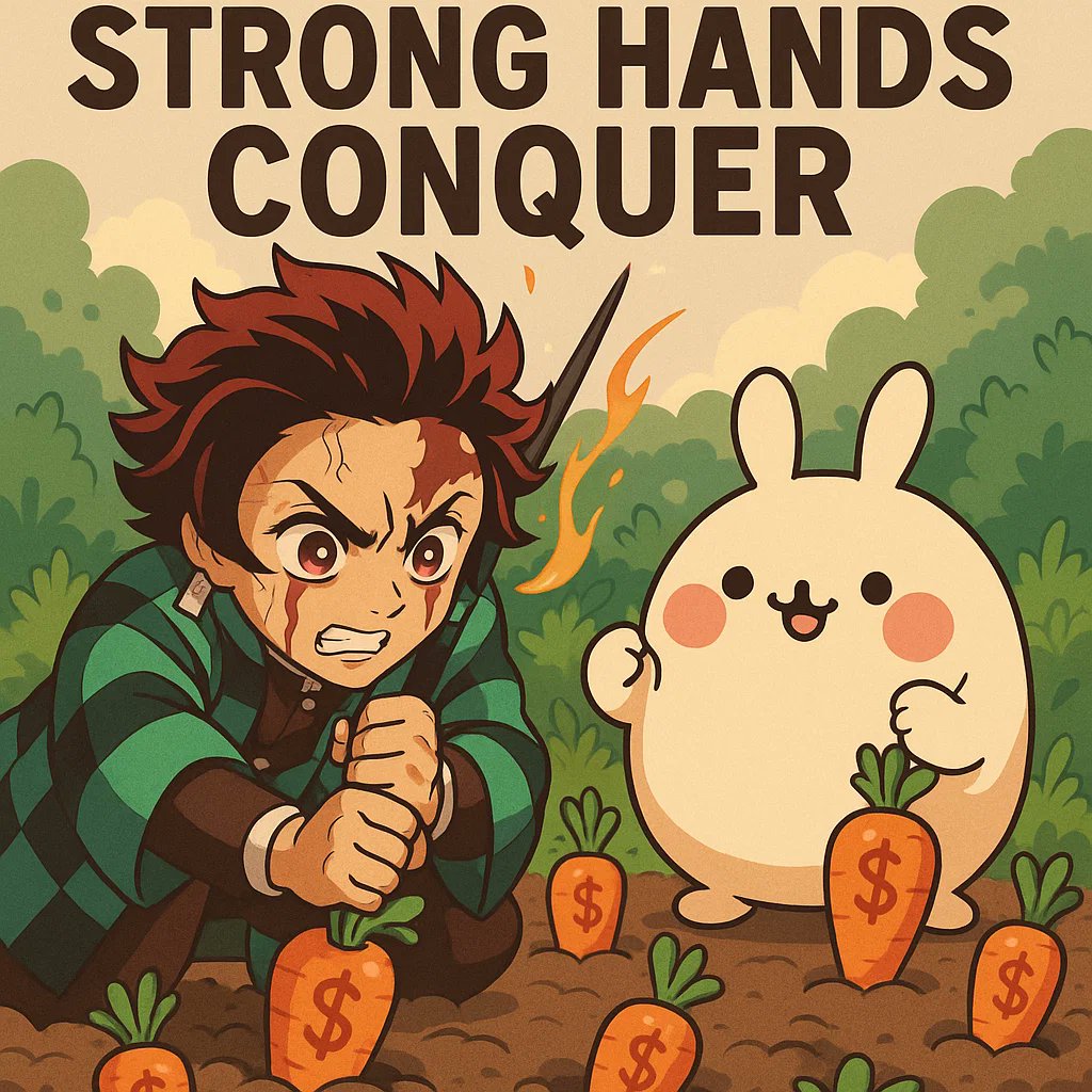 Molang_Bonk's tweet image. $MOLANG core holders prove they have strong diamond hands.
We're seeing more motivation to push the token forward than ever before.
Go post bullish $MOLANG‼️
#solona #letsbonkfun #memecoins