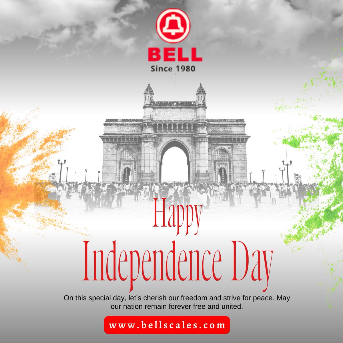 bellscales_'s tweet photo. On this proud occasion, let’s honour our heroes, cherish our freedom, and work together for a stronger, united India. Wishing you a Happy Independence Day! 🇮🇳

#HappyIndependenceDay #ProudToBeIndian #FreedomForever #JaiHind #BellScales https://t.co/1dt1iN1eTC