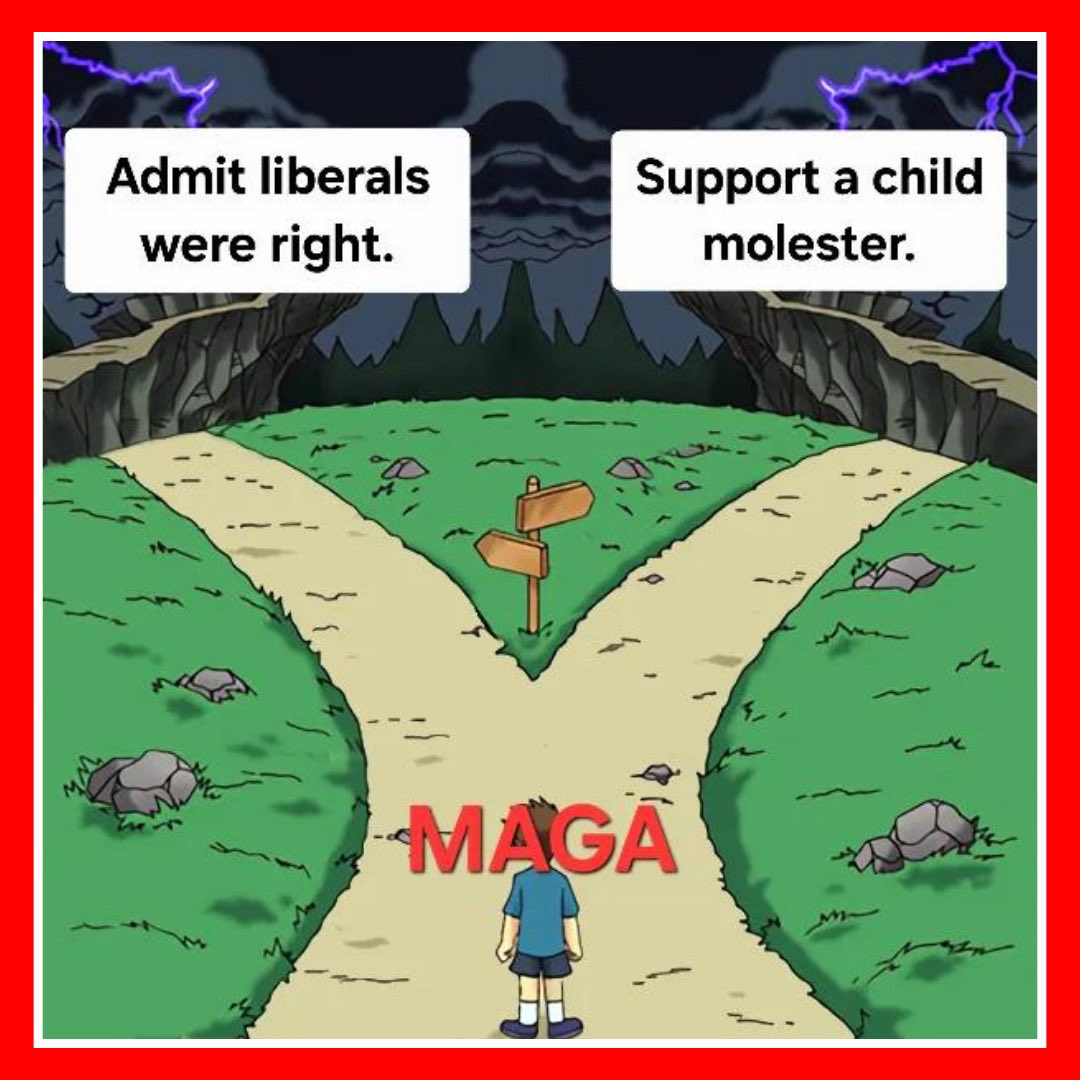 DemocracyGhost's tweet image. ⁦@realDonaldTrump⁩ 
#EpsteinTrumpCoverup
#PedoPresident
#Felon47
#LiarsClub
#Maga

MAGA is a mental illness.