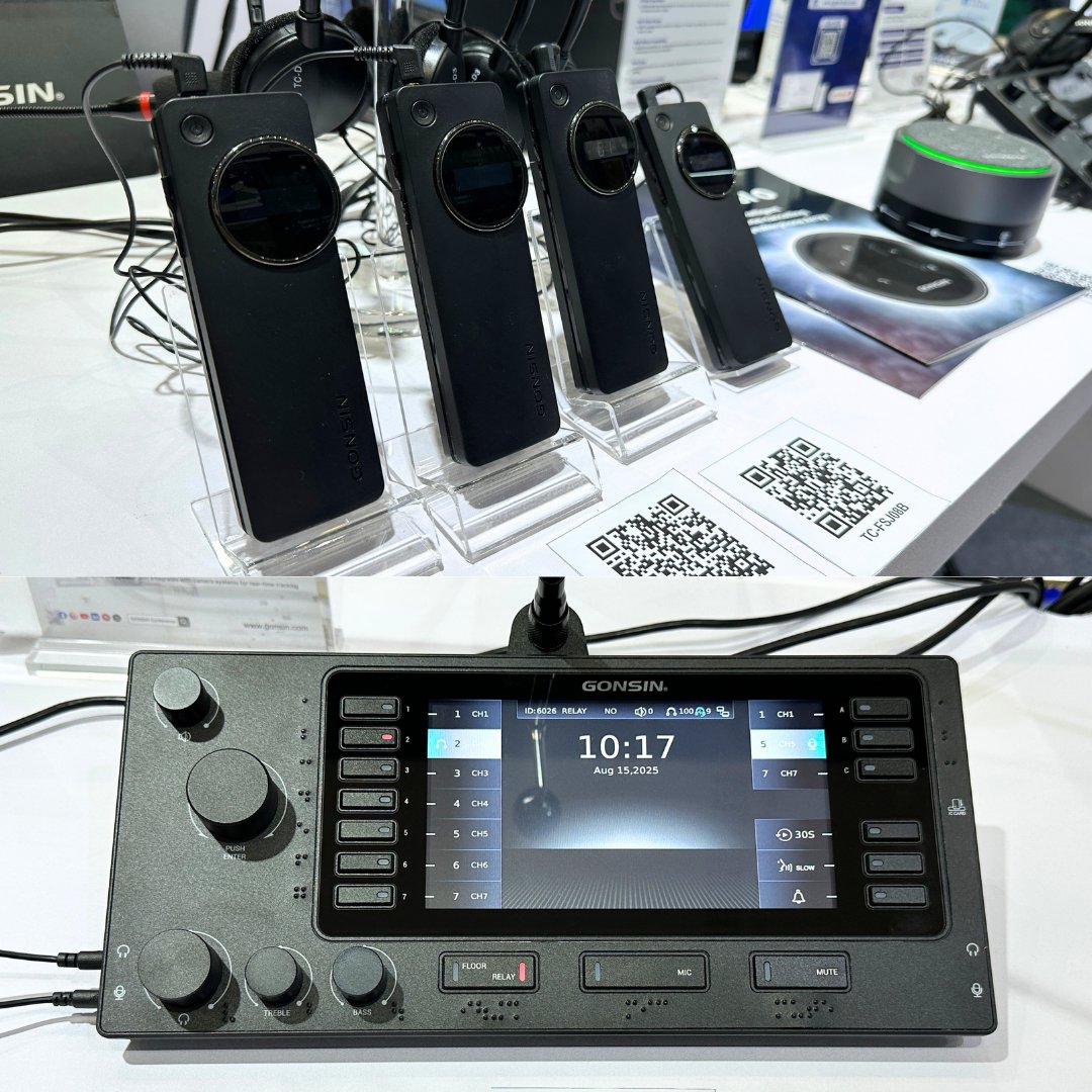 Gonsin Conference Equipment Co.,Ltd. (@gonsin2003) on Twitter photo 🚀 GONSIN-AI Debuts at China (Guangzhou) Cross-Border E-Commerce Fair!
Come and experience: gonsinai.com
📍 Visit us at Booth: D35-13, Hall 1.2
📅 August 15–17
📌 Venue: Area A, China Import and Export Fair Complex
📧 Contact us: foreigntrade@gonsin.com
#AudioVisual 🚀 GONSIN-AI Debuts at China (Guangzhou) Cross-Border E-Commerce Fair!
Come and experience: gonsinai.com
📍 Visit us at Booth: D35-13, Hall 1.2
📅 August 15–17
📌 Venue: Area A, China Import and Export Fair Complex
📧 Contact us: foreigntrade@gonsin.com
#AudioVisual