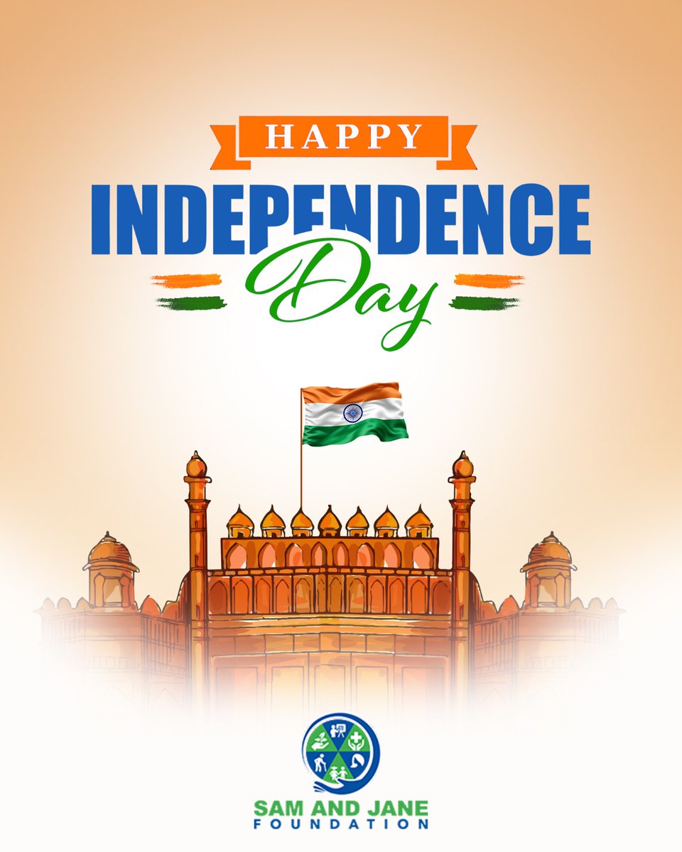 jane_foundation's tweet photo. 🇮🇳 This #IndependenceDay, let’s free more than just our land—free a child from hunger, an elder from loneliness, a heart from indifference.
At Sam &amp; Jane Foundation, we believe freedom means dignity &amp; care for all.
#JaiHind #FreedomForAll https://t.co/tRj9pZPGOl
