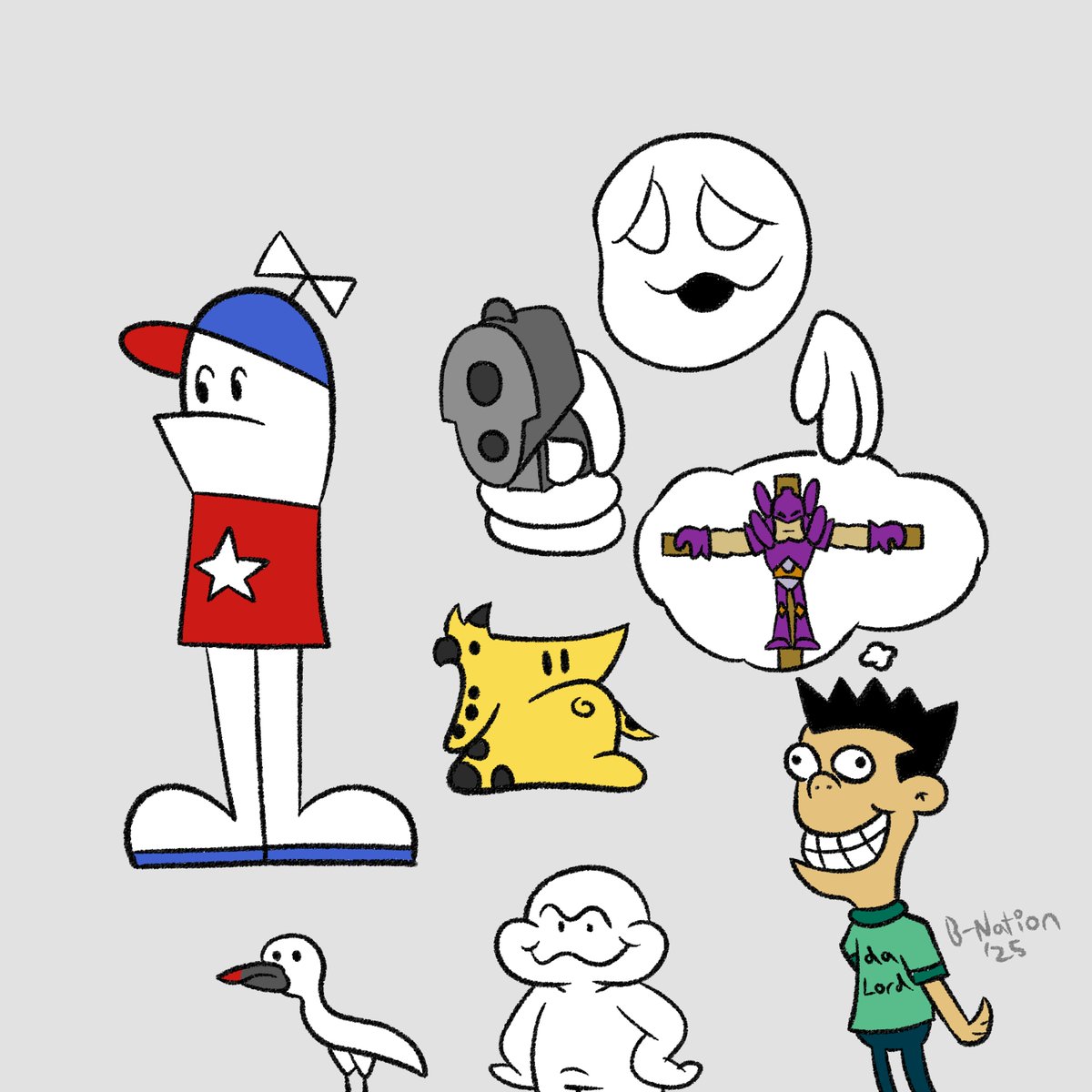 Random Sketches 08-14-25
#homestarrunner #ultralord #sketches #memes #sheen
