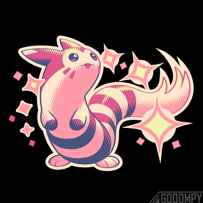 i didnt think that dragonite would do so well lol, here's a shiny furret (request for a p supporter done a while back!)