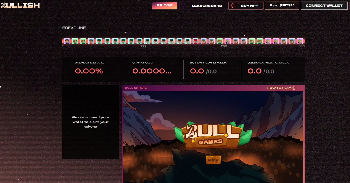 Ibrahim Perez (@imibrahimt) on Twitter photo Series: Getting to Know Projects – BULLAS <a href="/TheBullas_/">Bullas 🐂⛓</a>
In the land of bears, a bull rules. Bullas is the antihero of <a href="/berachain/">Berachain Foundation 🐻⛓</a> irreverent, useful, and backed by a community that thrives on memes and DeFi. Top 3 in historical volume, an addictive on-chain game, and a thirst to Series: Getting to Know Projects – BULLAS <a href="/TheBullas_/">Bullas 🐂⛓</a>
In the land of bears, a bull rules. Bullas is the antihero of <a href="/berachain/">Berachain Foundation 🐻⛓</a> irreverent, useful, and backed by a community that thrives on memes and DeFi. Top 3 in historical volume, an addictive on-chain game, and a thirst to