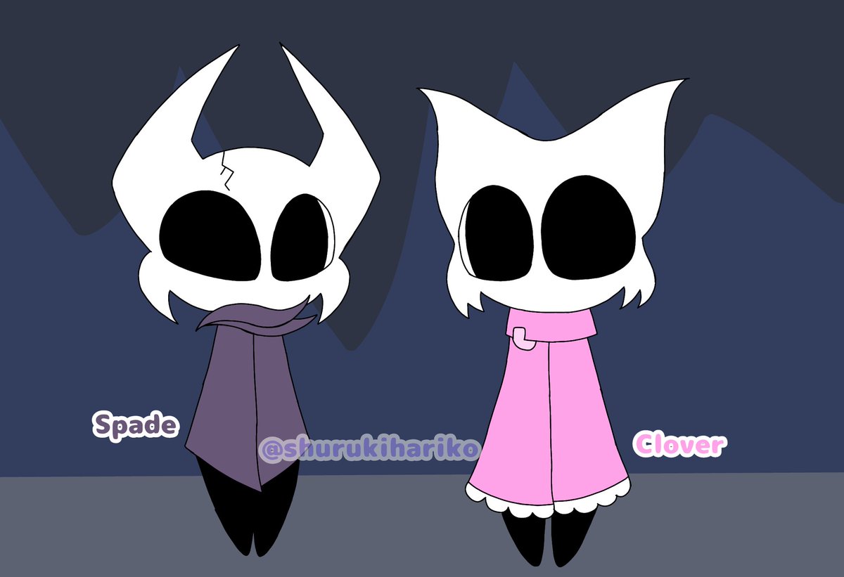 Redesign of Spade, and  new character, Clover
