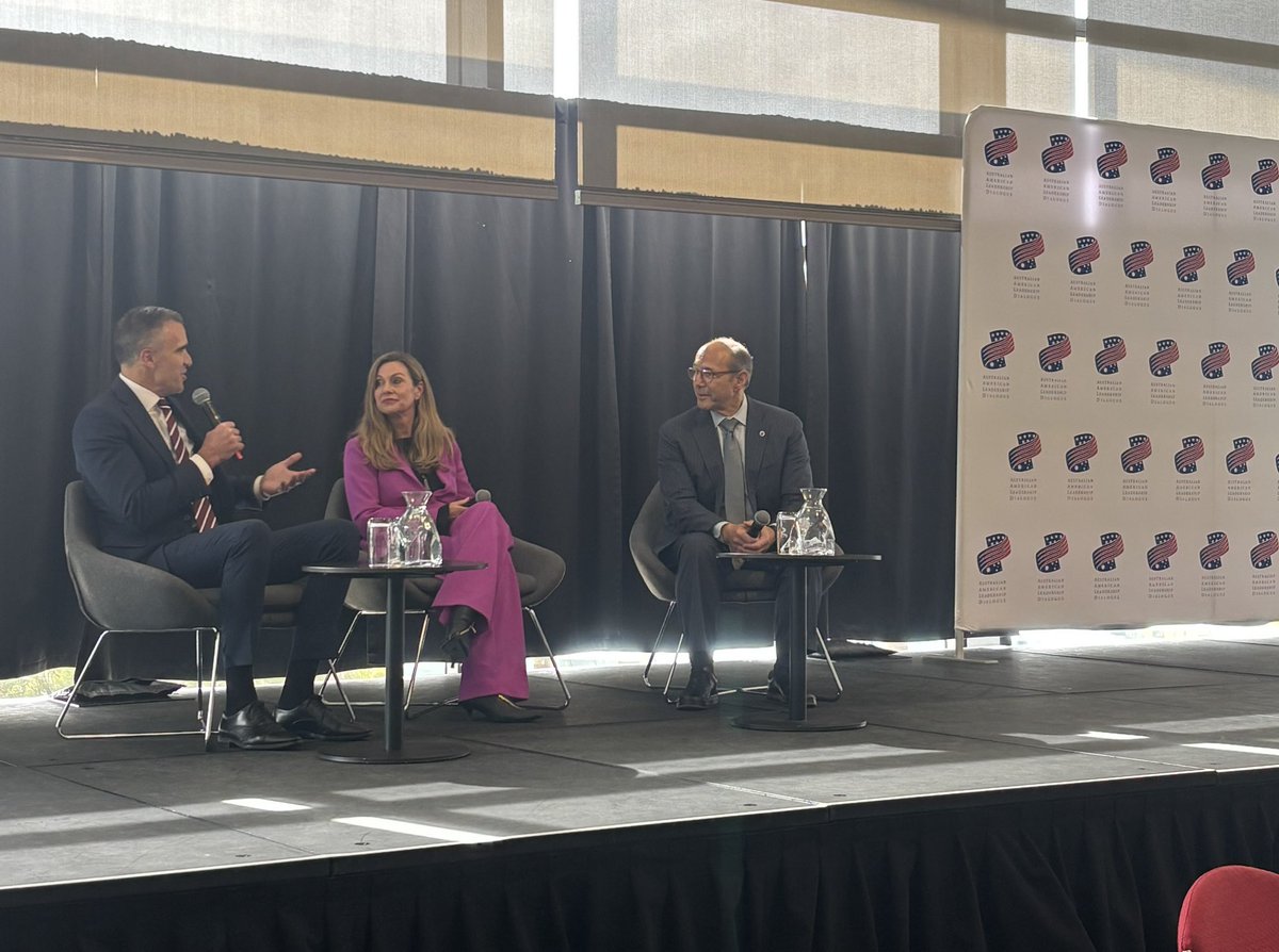 Great to be part of today’s panel with Australian eSafety Commissioner Julie Inman Grant as part of the Australian American Leadership Dialogue to discuss South Australia’s leadership in social media.