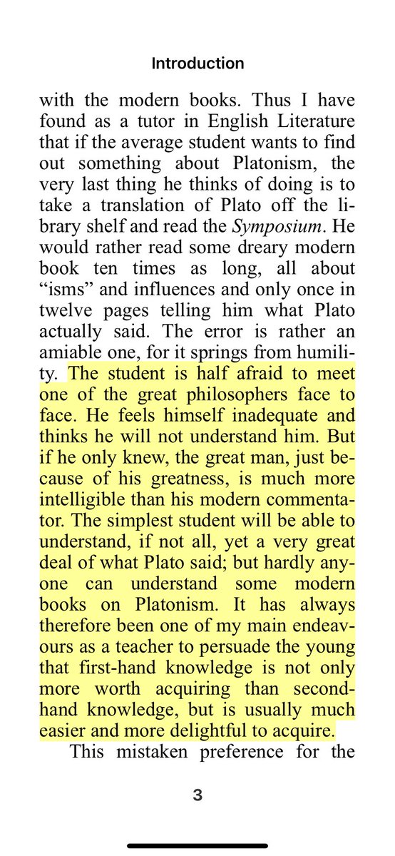 cherylom's tweet photo. I just read this passage in C. S. Lewis’s introduction to On the Incarnation. 
Safe to say he’d be a fan of @CatherineProj? https://t.co/NWD8rp93va