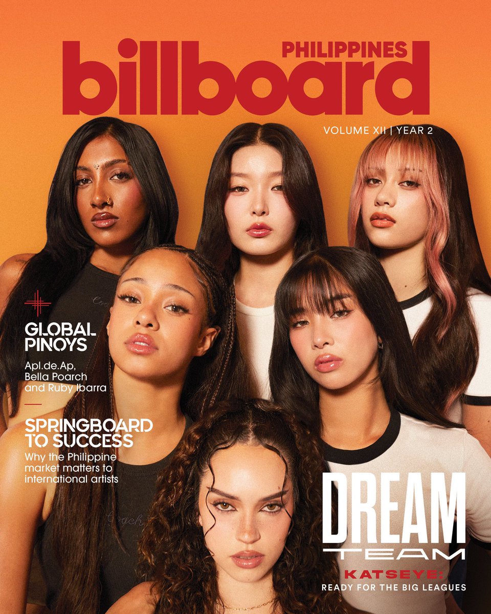 🌟 | #KATSEYE for Billboard Philippines
