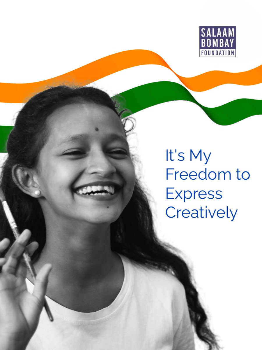 Happy Independence Day!

This Independence Day, we celebrate the freedom to express, to dream, and to break barriers. At Salaam Bombay Foundation, every child is empowered to shape their own future, fearlessly and freely. 

#IndependenceDay #ProudtobeIndian #स्वतंत्रता_दिवस