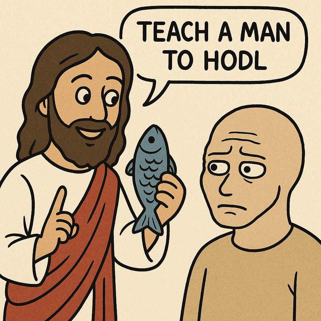 BabyWhaletail's tweet photo. If Jesus shilled you would you ape?

$wisdom #wisdom

A4h1mQKcH2NkkL7rkFNu3Rmh9eTUiKVB5r1Zw8Zspump https://t.co/qIzTfTDXXl