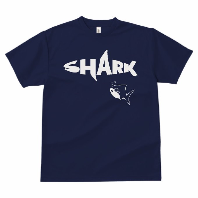 boothで販売中のルルネちゃんのサメTのドライTシャツバージョンを会場限定で作ります! 