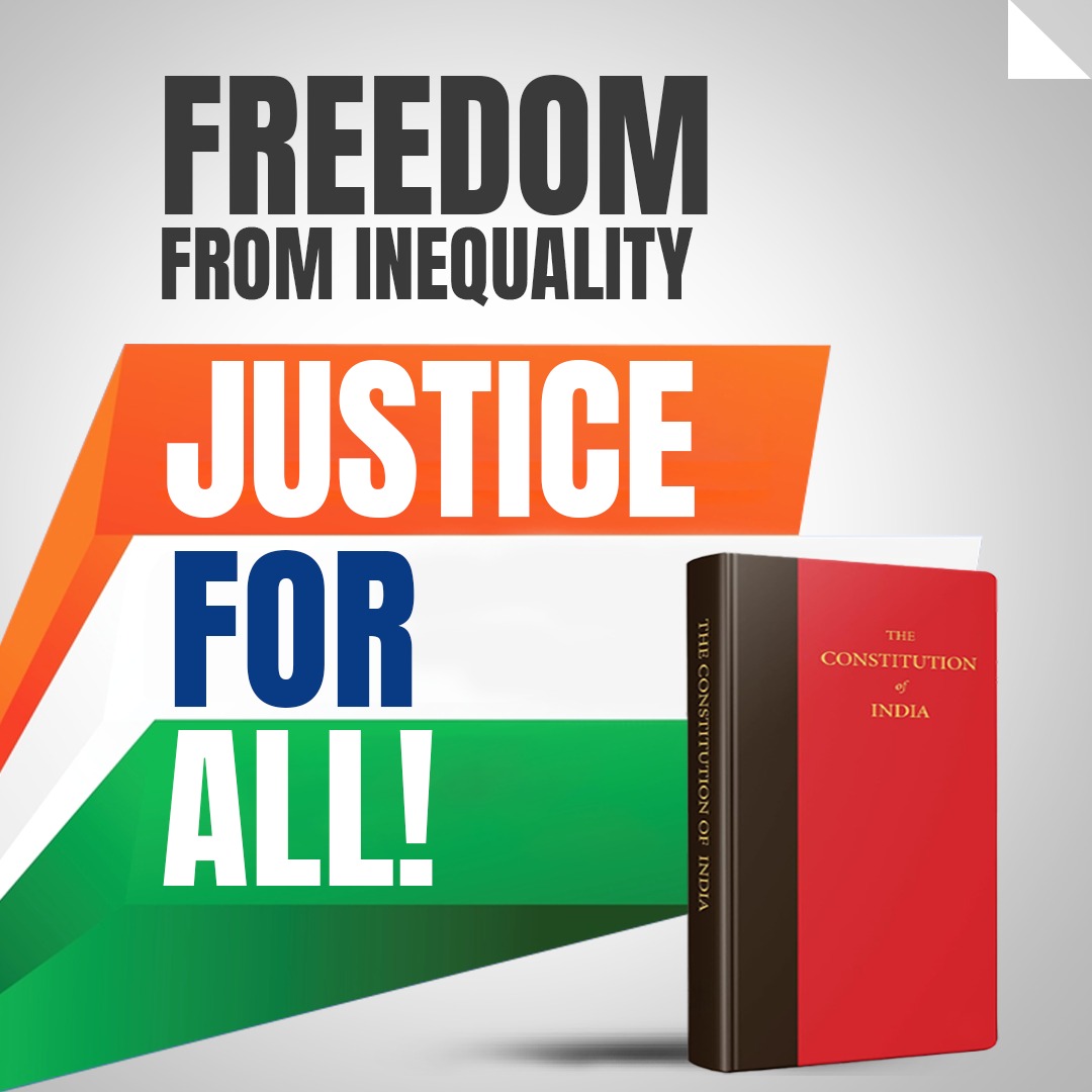 Freedom from inequality so no one is left behind.