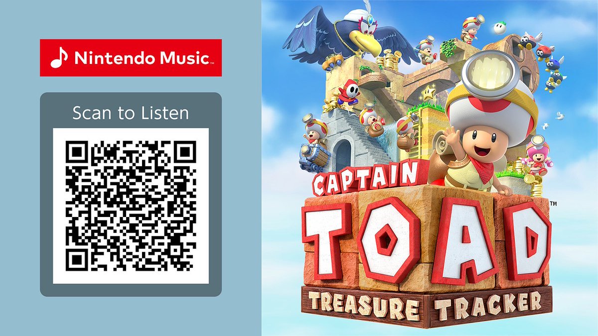 aaliyah_rosado's tweet photo. They have added some songs from Captain Toad Treasure Tracker!
#supermario #SuperMarioBros #CaptainToad #CaptainToadTreasureTracker #NintendoSwitch #NintendoMusic https://t.co/DrzNuRiS7Q
