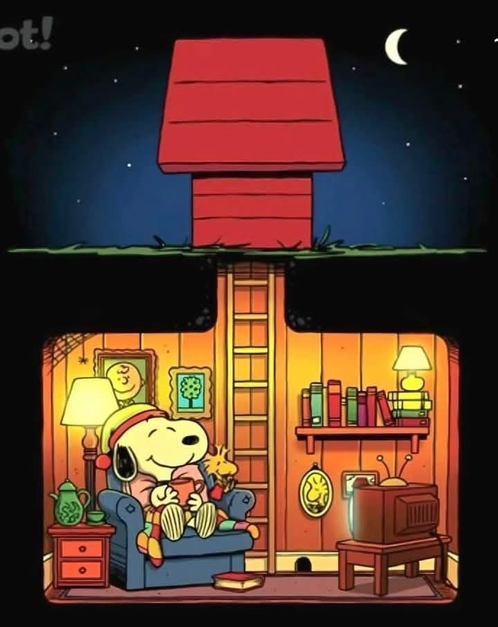 I love this picture snoopy 😍❤️