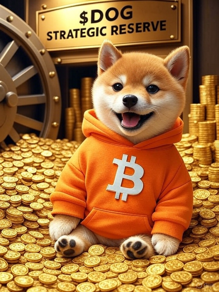 How's it feel to have your own $DOG STRATEGIC RESERVE?