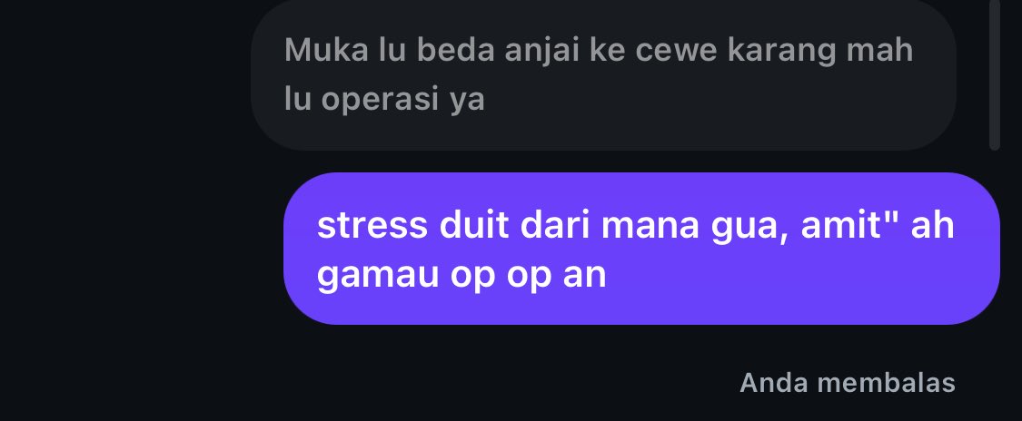 NotHuman26's tweet image. jangan sampe op op an ah