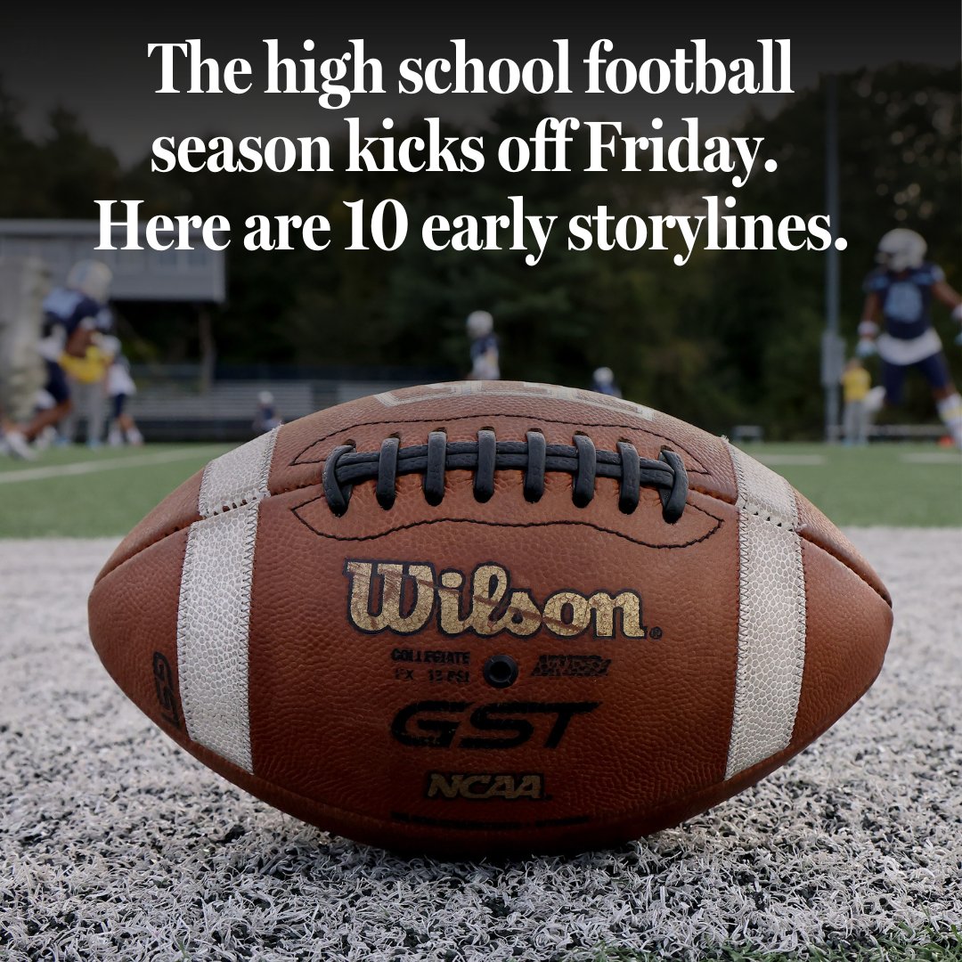 The 2025 MIAA high school football season kicks off today with the first of 14 preseason practices. The first regular season games are scheduled for Sept. 4-5.

Get primed for the season with the top storylines across the football landscape: bostonglobe.com/2025/08/14/spo…