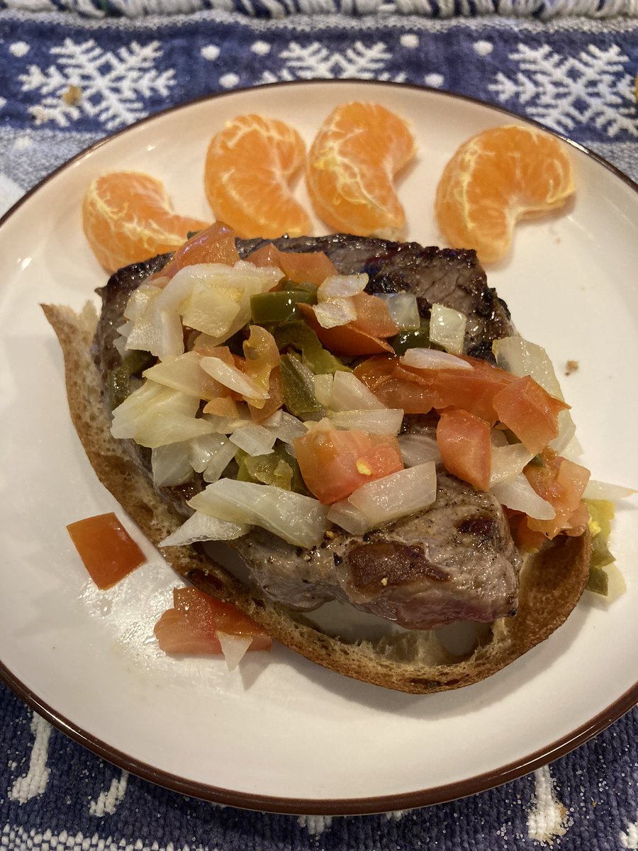 Steak with Pico.