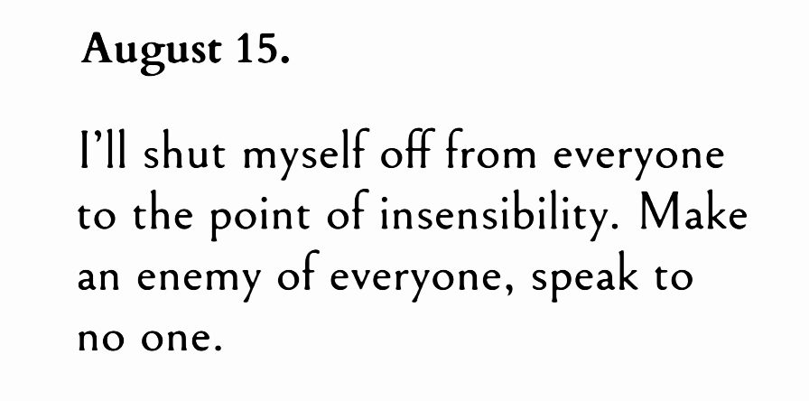 Kafka had enough of everyone