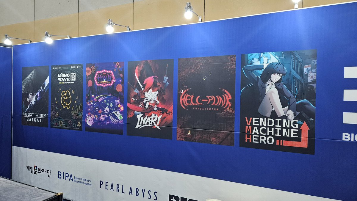 𝗛𝗲𝗹𝗹𝗣𝘂𝗻𝗸: 𝗣𝘂𝗿𝗴𝗮𝘁𝗼𝗿𝗶𝘂𝗺
🔥BIC 부스 이벤트!🔥

1. SNS 팔로우!
-로고 스티커 1매

2. 스팀 위시리스트!
- 엽서 2종

3. 게임 플레이!
- 뱃지 1개(랜덤) + 판 스티커 1매

*보스방 진입시 뱃지 1개 추가!
**클리어시 5개 모두 증정!!!

많은 관심 부탁드립니다👊👊🔥

굿즈가 모두