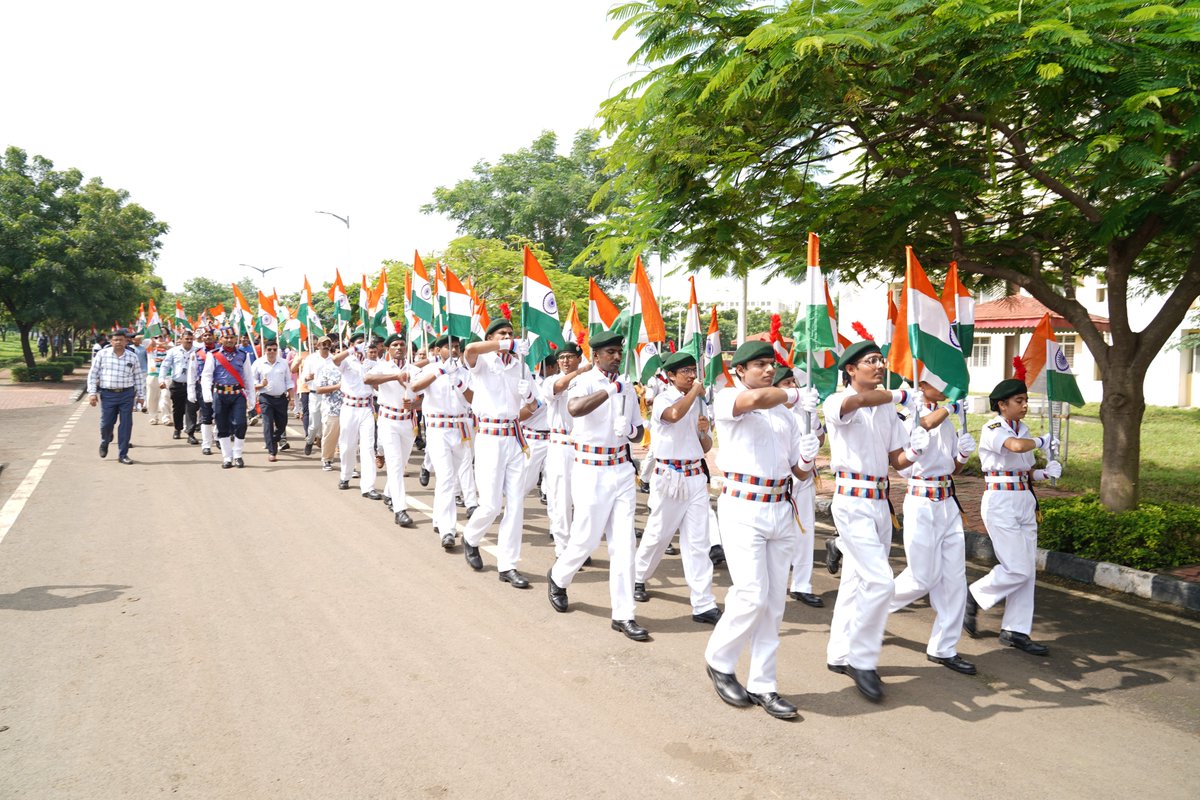 Celebrating 79 Years of Independence at IISER Bhopal 🇮🇳

IISER Bhopal proudly marked the 79th Independence Day with unity, pride, and a strong commitment to nation-building through science and education.

The celebration began with the National Flag hoisting by our Hon’ble