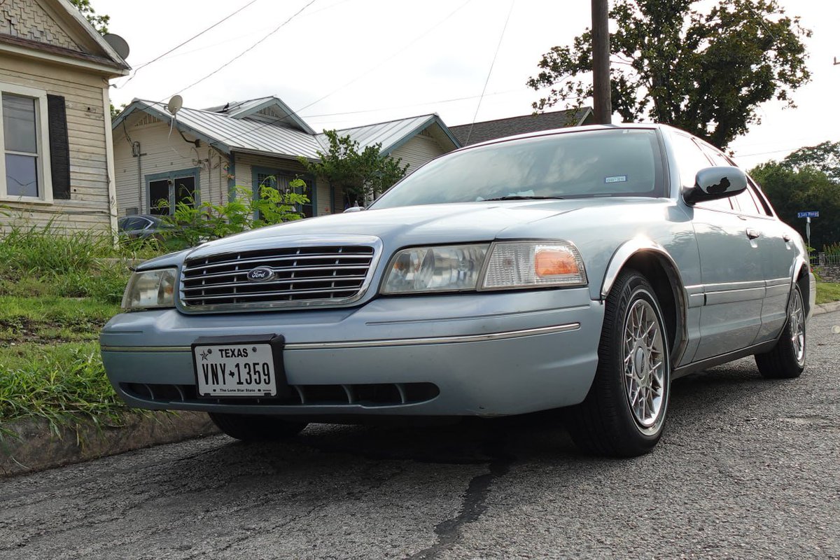 I'm 21 got me a Crown Vic, still living with parents. Building up me life