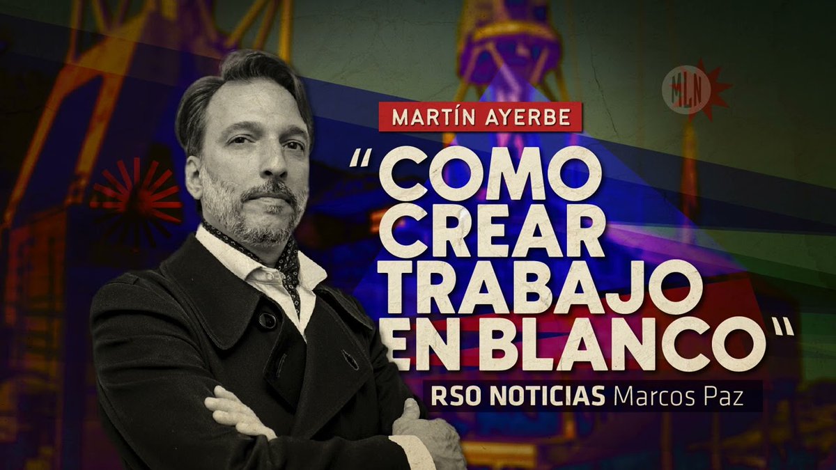 soberaniaarg's tweet image. 🇦🇷CÓMO CREAR TRABAJO EN BLANCO: @Martin_Ayerbe youtu.be/SJZ5gNoZLEo

#MartinAyerbe: La #ganaderia y la #Lecheria dan miles de puestos de laburo. Las #PyMEs privadas se pueden integrar a un esquema #trabajo y #producción conducido por las #empresas y #fabricas del #Estado.