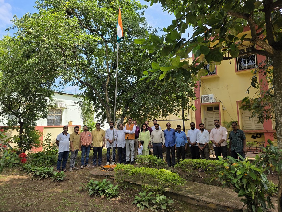 APICOL_Odisha's tweet photo. APICOL celebrated 79th Independence Day with patriotic spirit, joined by all officials. #apicol #independenceday #UnityinDiversity
@arvindpadhee https://t.co/Ras77E4Uex