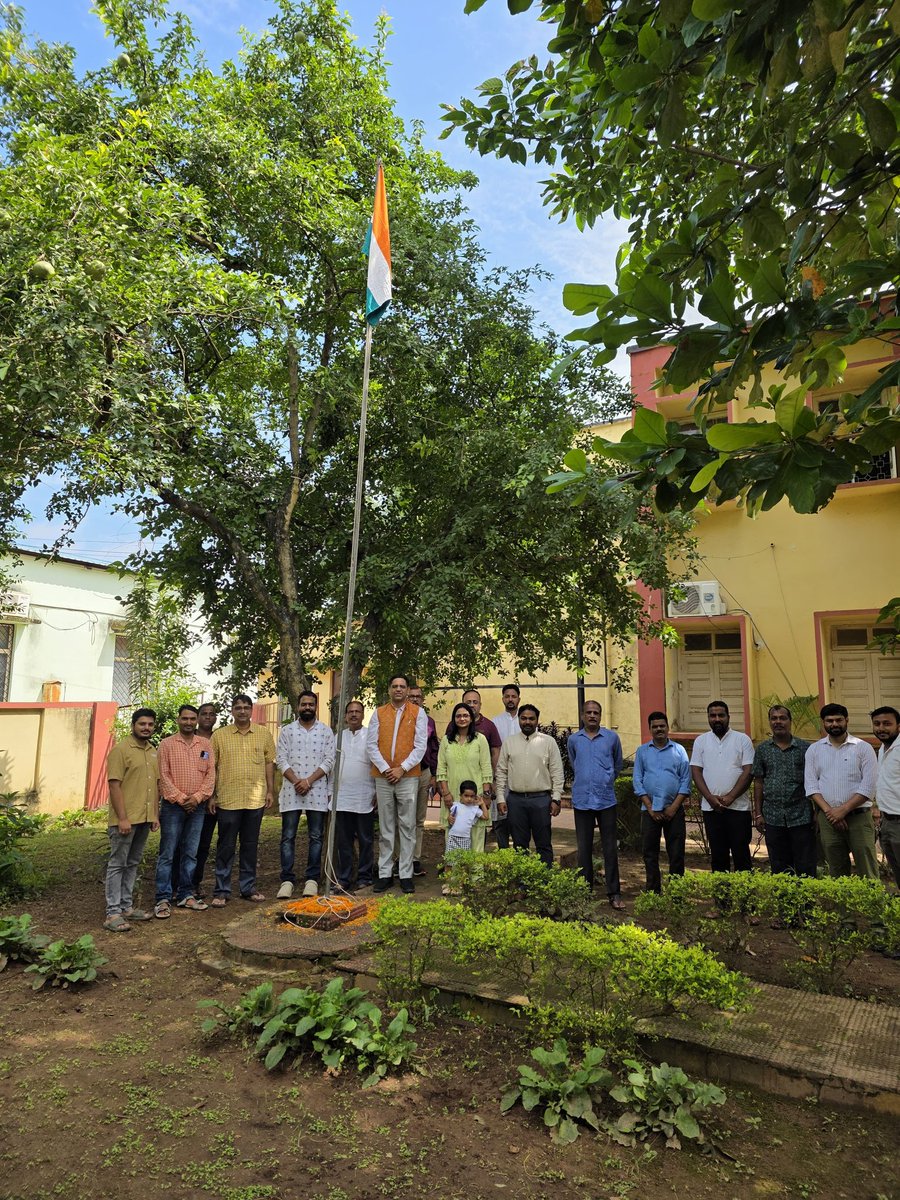 APICOL_Odisha's tweet photo. APICOL celebrated 79th Independence Day with patriotic spirit, joined by all officials. #apicol #independenceday #UnityinDiversity
@arvindpadhee https://t.co/Ras77E4Uex