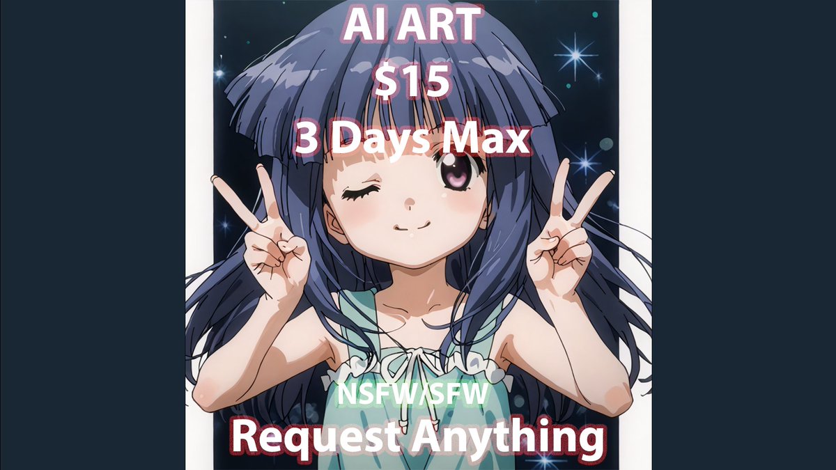 HWeebArts's tweet photo. Check out my Fiverr Gig!  
Affordable AI Art (Character-Focused)  
https://t.co/eFmADT2gnG  
#AIArt #StableDiffusion #Fiverr #affordable https://t.co/vHgEXZgQOO