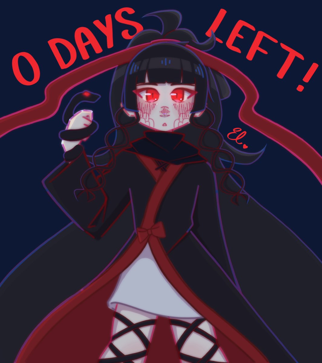 🐍 Today is the day! LET'S DAZE! #dazecon #kgpr_FA (🎨: <a href="/dood_ells/">el</a>)