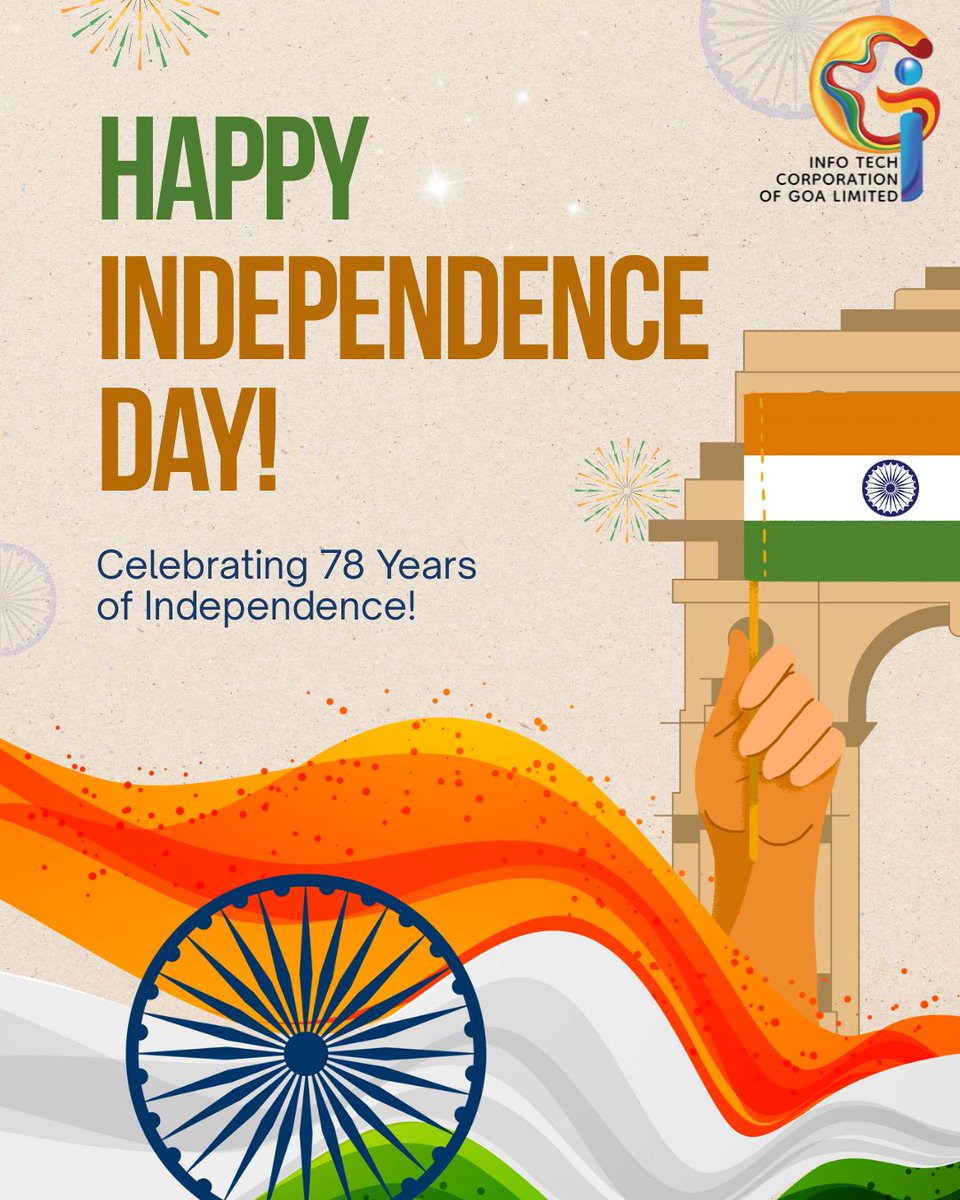 Celebrating 78 Years of Freedom
We honour the vision, courage, and sacrifice that built our nation.
Jai Hind!
#IndependenceDay  #Freedom  #JaiHindJaiBharat