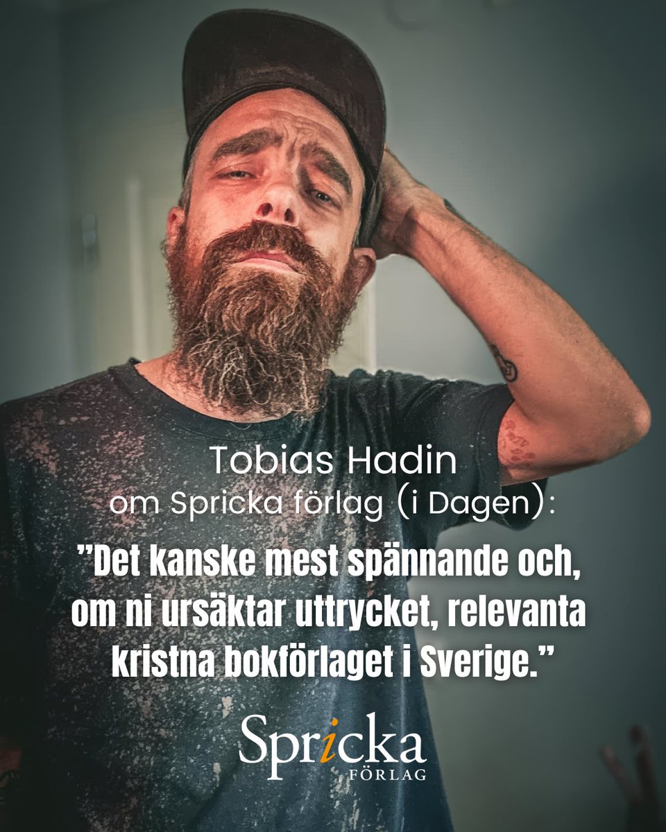 Spricka förlag tweet media