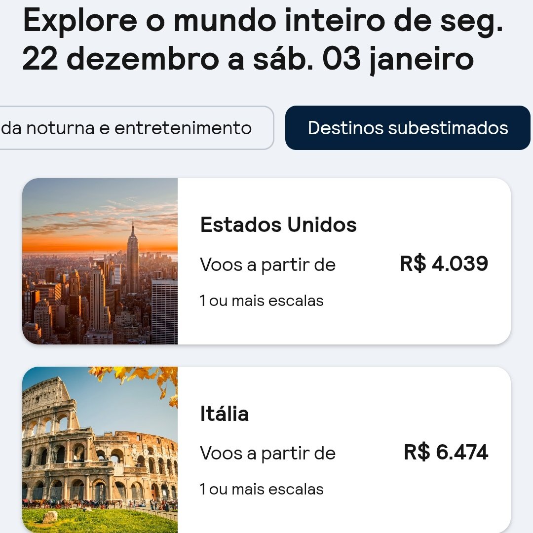 destino superestimado