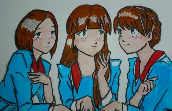 ito_jun11's tweet photo. リリース当時…
ファンアートを描き始めた頃の
スケブに水性ペンで描いたアナログ絵🖼
Spending all my time 13周年オメデト ー!!
#prfm #samt https://t.co/RPAesSFlLv