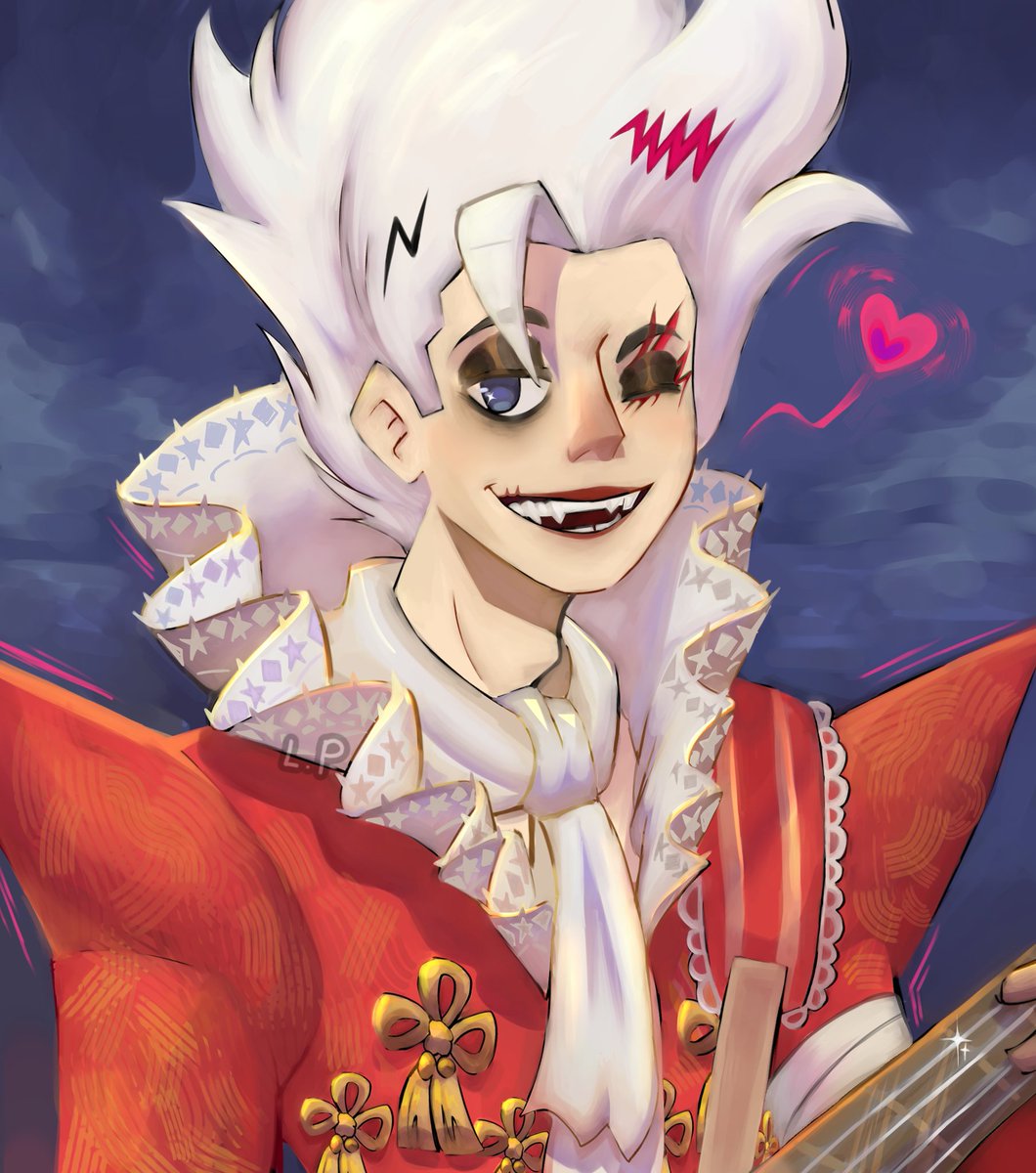 Dibujito del Cap.Rambo/Vam 🥺♥(amo su diseño).
#SeaofRemnants